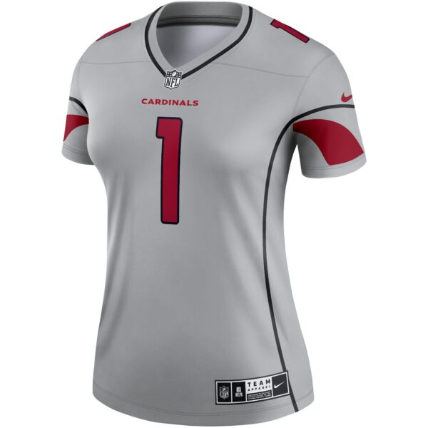 Women’s Arizona Cardinals Kyler Murray Nike Gray Inverted Legend Jersey