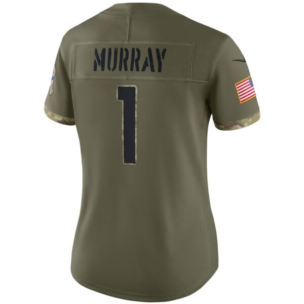 Women’s Arizona Cardinals Kyler Murray Nike Olive 2022 Salute To Service Limited Jersey