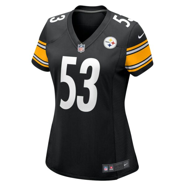 Women’s Pittsburgh Steelers Kyron Johnson Nike Black Game Jersey