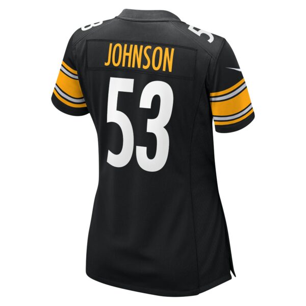 Women’s Pittsburgh Steelers Kyron Johnson Nike Black Game Jersey