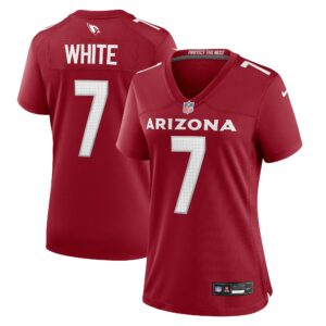 Women's Arizona Cardinals Kyzir White Nike Cardinal Game Player Jersey