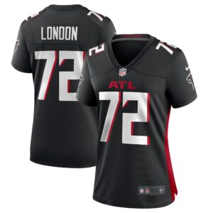 Women's Atlanta Falcons LaCale London Nike Black Game Jersey