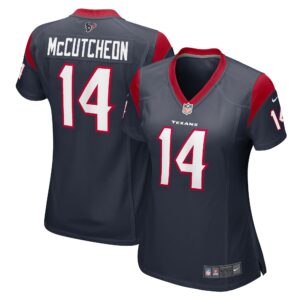 Women's Houston Texans Lance McCutcheon Nike Navy Team Game Jersey