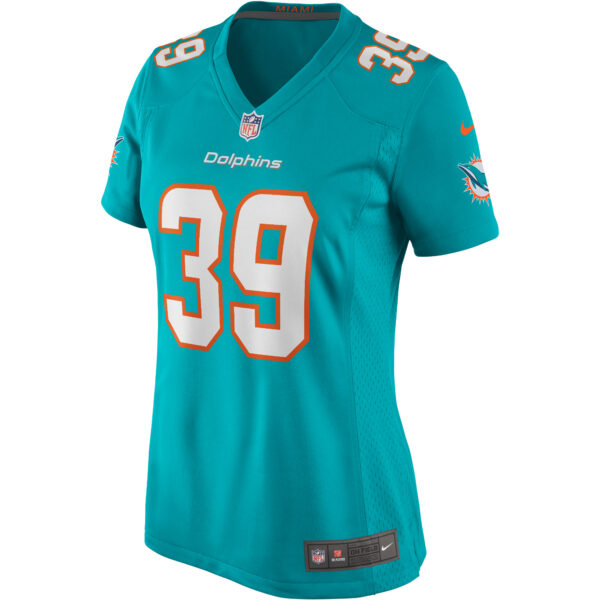 Women’s Miami Dolphins Larry Csonka Nike Aqua Game Retired Player Jersey