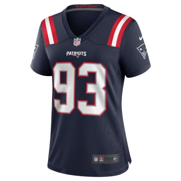 Women’s New England Patriots Lawrence Guy Nike Navy Game Jersey