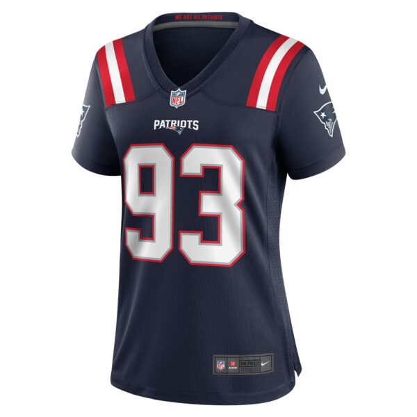 Women’s New England Patriots Lawrence Guy Nike Navy Team Game Jersey