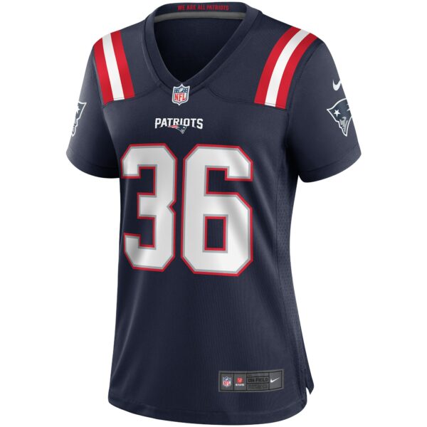 Women’s New England Patriots Lawyer Milloy Nike Navy Game Retired Player Jersey