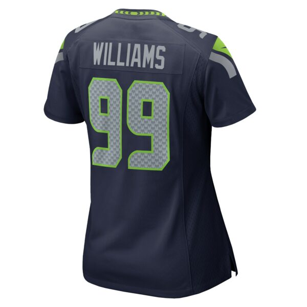 Women’s Seattle Seahawks Leonard Williams Nike College Navy Game Jersey