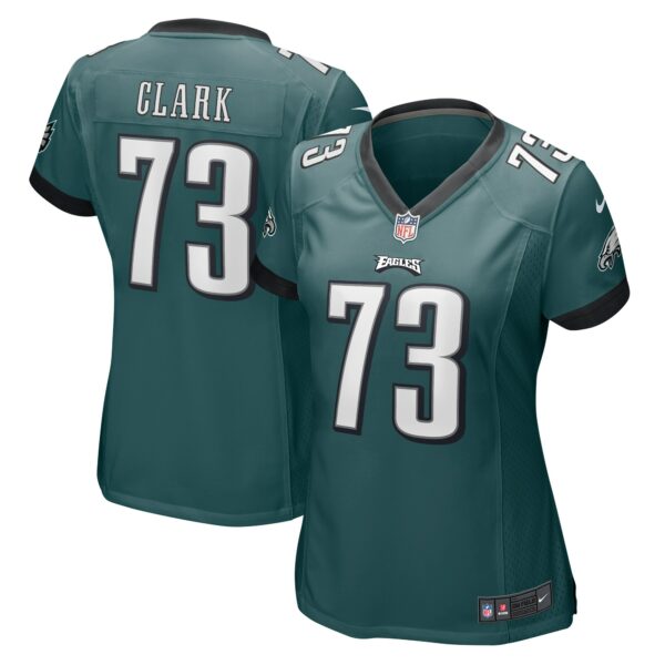 Women’s Philadelphia Eagles Le’Raven Clark Nike Midnight Green Game Jersey