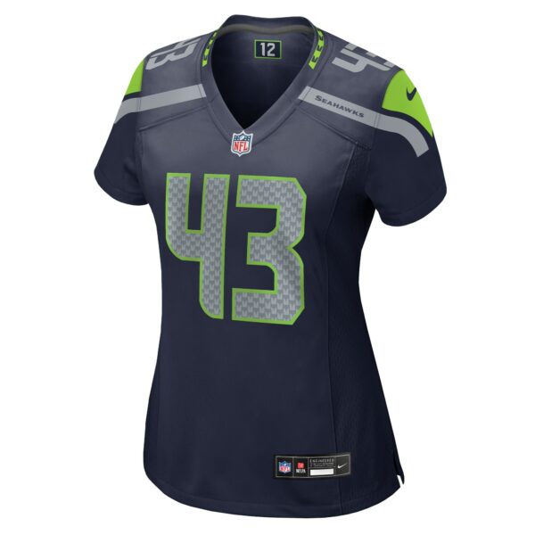 Women’s Seattle Seahawks Levi Bell Nike College Navy Team Game Jersey