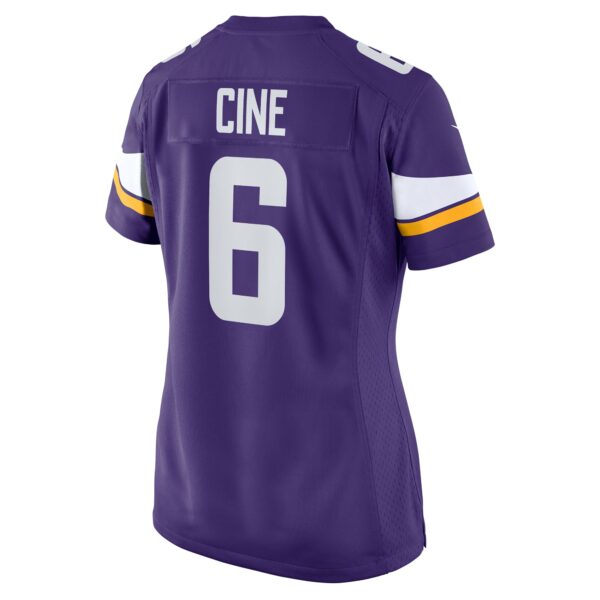 Women’s Minnesota Vikings Lewis Cine Nike Purple Game Player Jersey