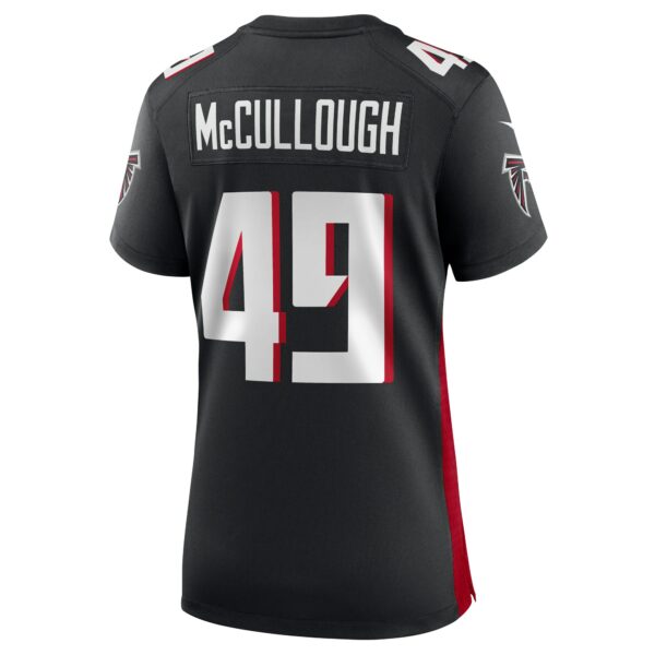 Women’s Atlanta Falcons Liam McCullough Nike Black Team Game Jersey