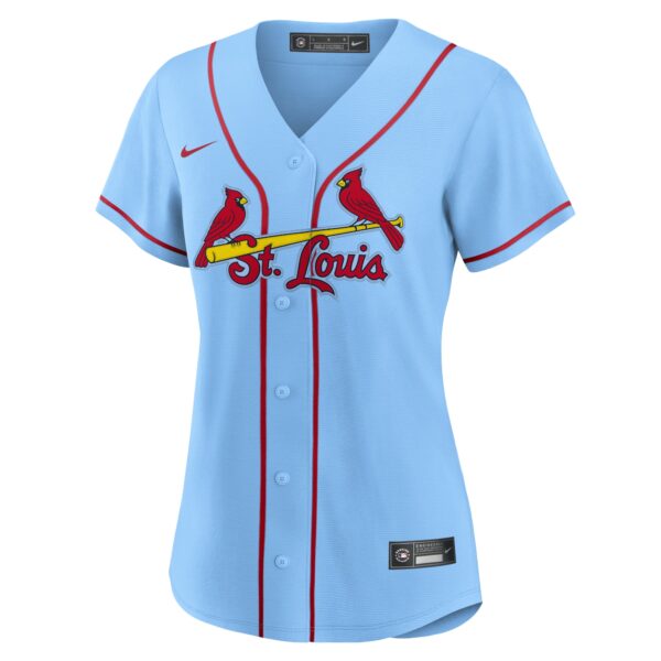 Women’s St. Louis Cardinals Nike Light Blue Alternate Replica Team Jersey