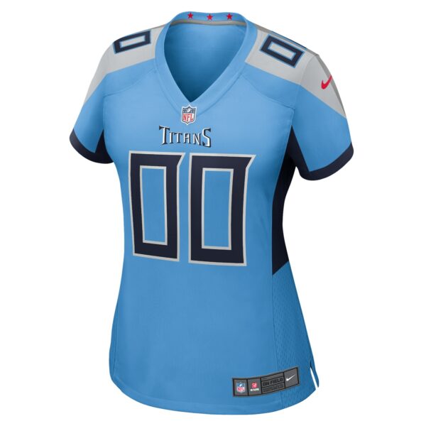 Women’s Nike Light Blue Tennessee Titans Alternate Custom Game Jersey