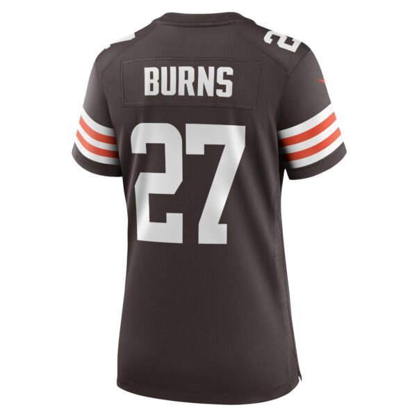 Women’s Cleveland Browns Lorenzo Burns Nike Brown Team Game Jersey