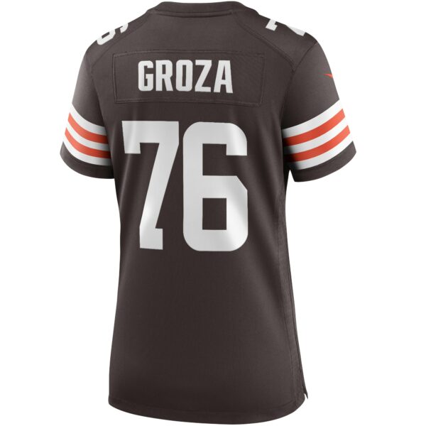 Women’s Cleveland Browns Lou Groza Nike Brown Game Retired Player Jersey