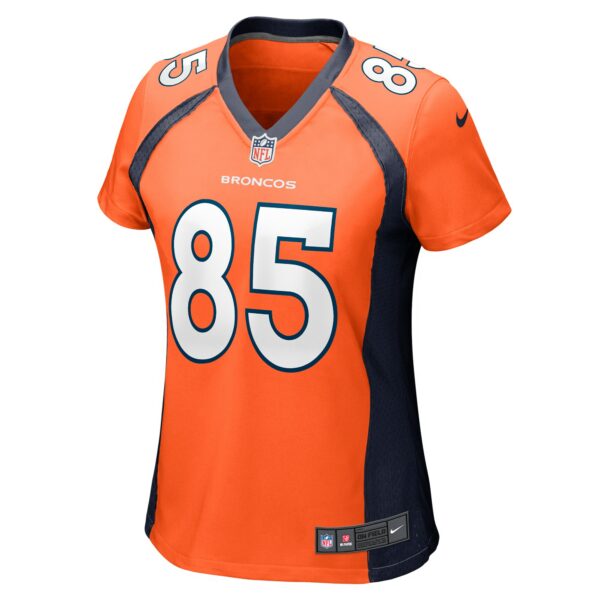 Women’s Denver Broncos Lucas Krull Nike Orange Team Game Jersey