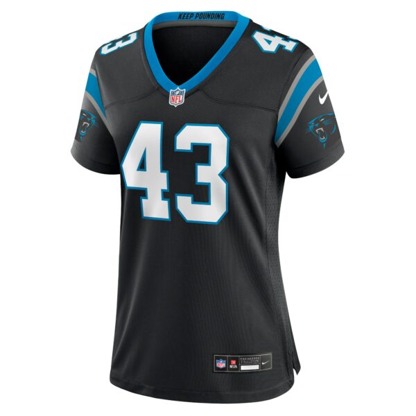 Women’s Carolina Panthers Luiji Vilain Nike Black Game Jersey