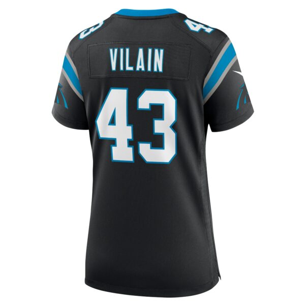 Women’s Carolina Panthers Luiji Vilain Nike Black Game Jersey