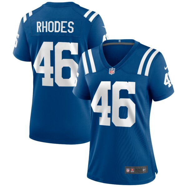 Women’s Indianapolis Colts Luke Rhodes Nike Royal Game Jersey