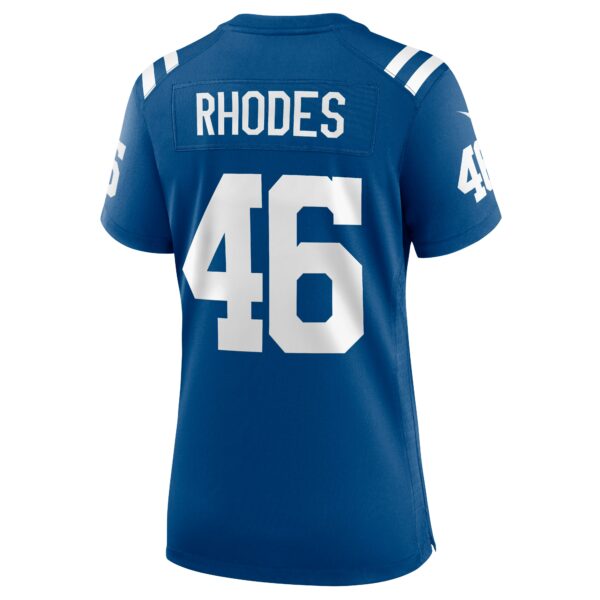 Women’s Indianapolis Colts Luke Rhodes Nike Royal Game Jersey