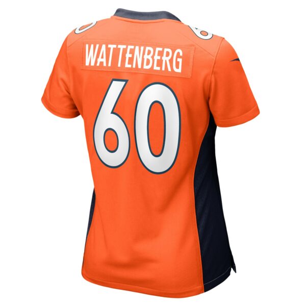 Women’s Denver Broncos Luke Wattenberg Nike Orange Game Player Jersey