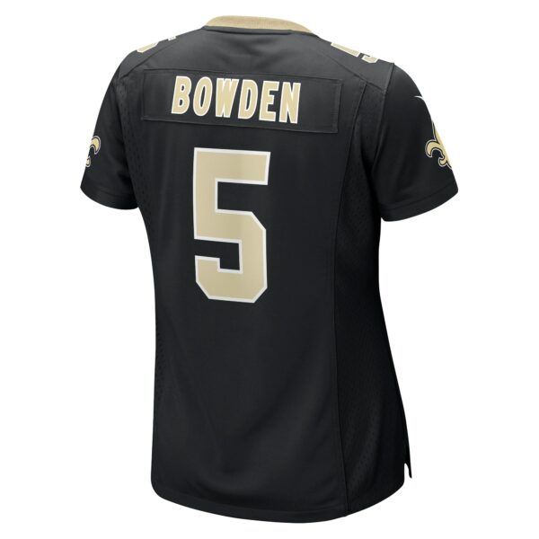 Women’s New Orleans Saints Lynn Bowden Jr. Nike Black Team Game Jersey