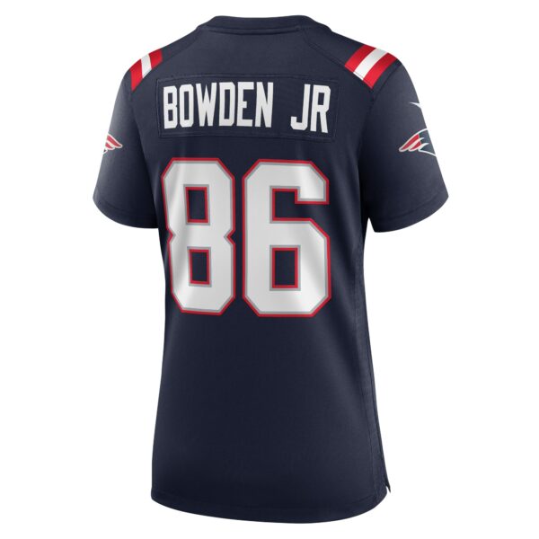 Women’s New England Patriots Lynn Bowden Jr. Nike Navy Home Game Player Jersey