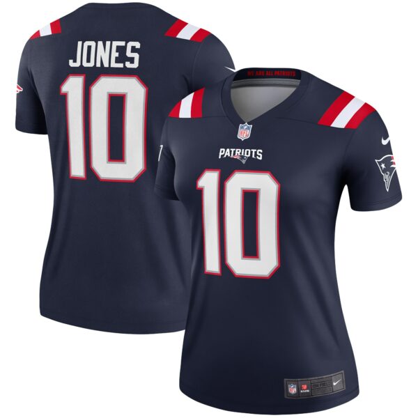 Women’s New England Patriots Mac Jones Nike Navy Legend Jersey