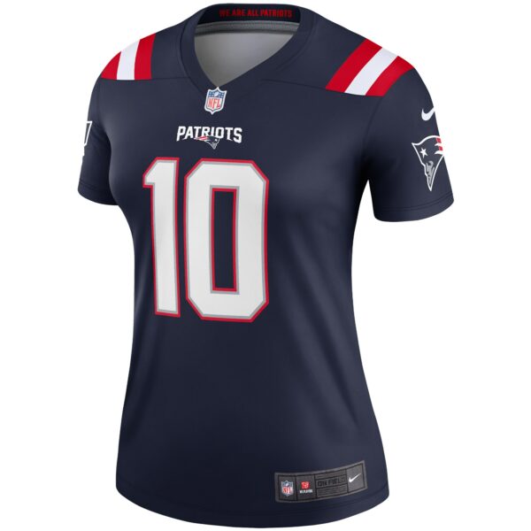 Women’s New England Patriots Mac Jones Nike Navy Legend Jersey