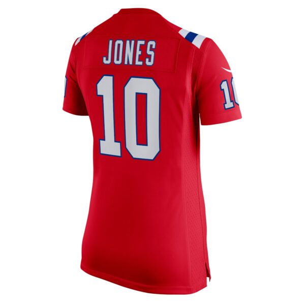 Women’s New England Patriots Mac Jones Nike Red Game Jersey