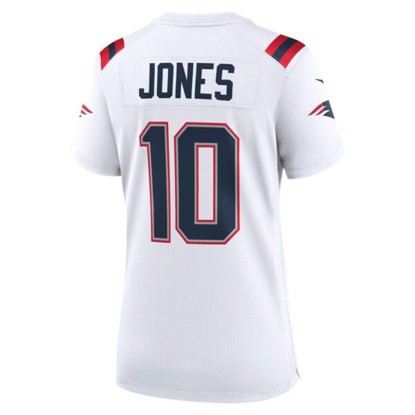 Women’s New England Patriots Mac Jones Nike White Player Jersey