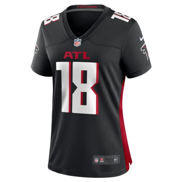 Women’s Atlanta Falcons Mack Hollins Nike Black Game Player Jersey