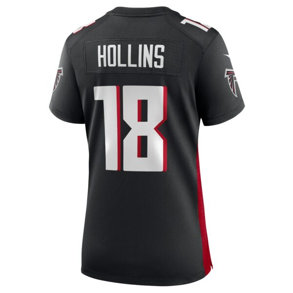 Women’s Atlanta Falcons Mack Hollins Nike Black Game Player Jersey