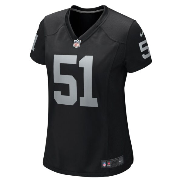 Women’s Las Vegas Raiders Malcolm Koonce Nike Black Game Jersey