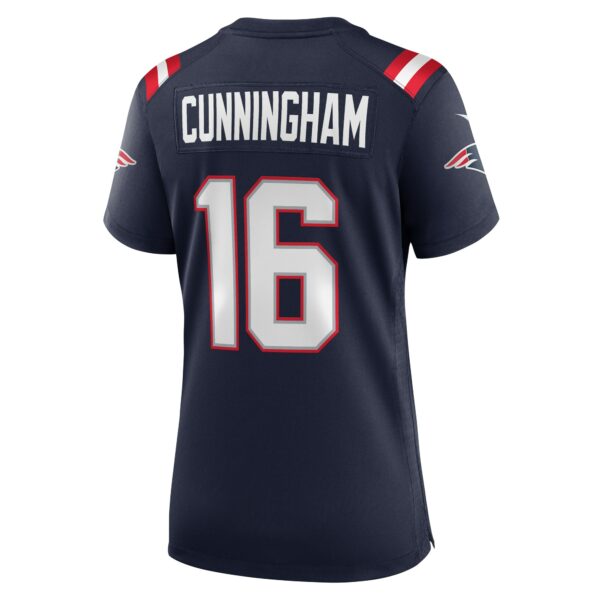 Women’s New England Patriots Malik Cunningham Nike Navy Team Game Jersey