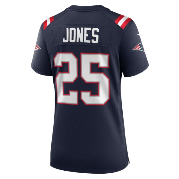 Women’s New England Patriots Marcus Jones Nike Navy Game Player Jersey