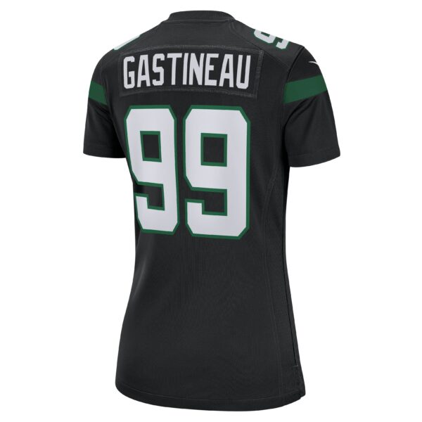 Women’s New York Jets Mark Gastineau Nike Stealth Black Game Jersey