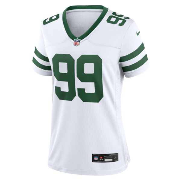 Women’s New York Jets Mark Gastineau Nike White Legacy Retired Player Game Jersey