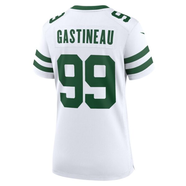 Women’s New York Jets Mark Gastineau Nike White Legacy Retired Player Game Jersey