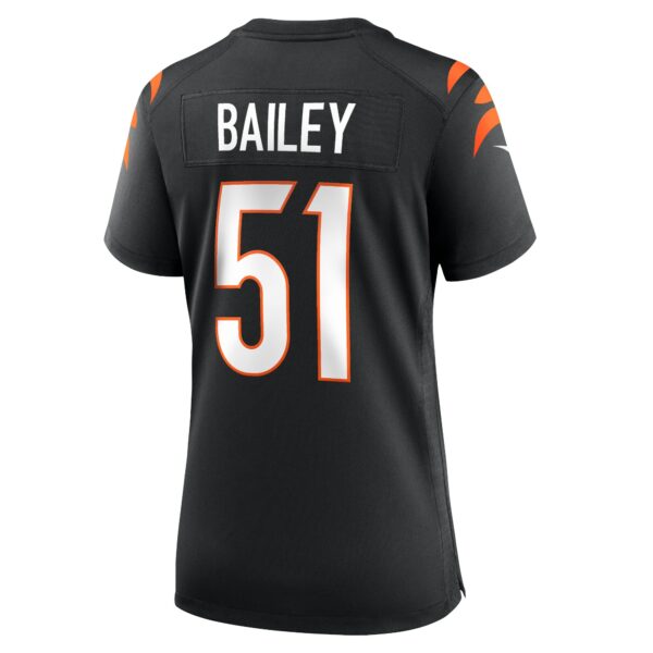 Women’s Cincinnati Bengals Markus Bailey Nike Black Game Jersey