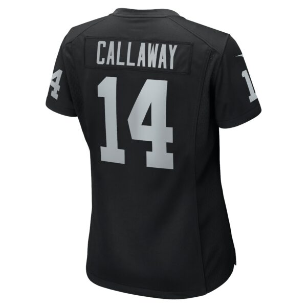 Women’s Las Vegas Raiders Marquez Callaway Nike Black Team Game Jersey