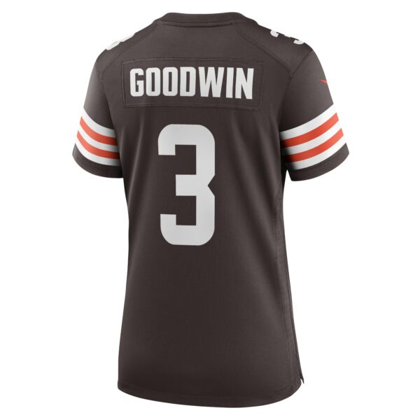 Women’s Cleveland Browns Marquise Goodwin Nike Brown Game Jersey