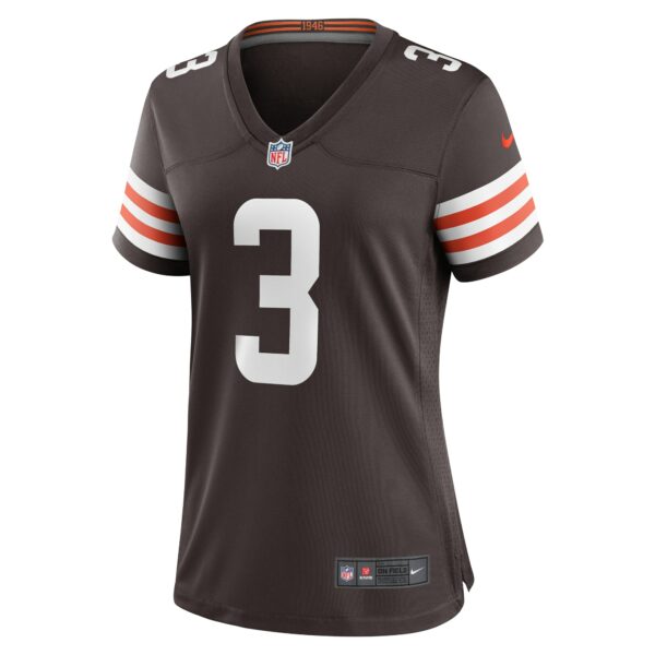 Women’s Cleveland Browns Marquise Goodwin Nike Brown Team Game Jersey