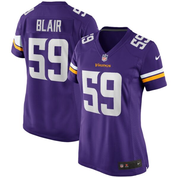 Women’s Minnesota Vikings Matt Blair Nike Purple Game Retired Player Jersey