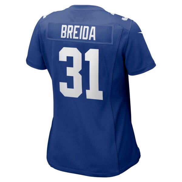 Women’s New York Giants Matt Breida Nike Royal Game Jersey