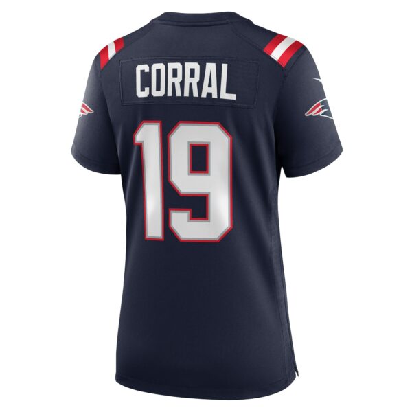 Women’s New England Patriots Matt Corral Nike Navy Team Game Jersey