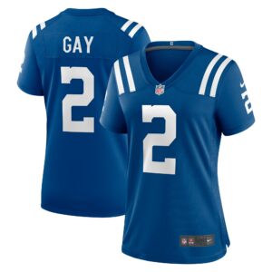 Women's Indianapolis Colts Matt Gay Nike Royal Game Player Jersey