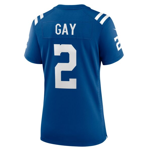 Women’s Indianapolis Colts Matt Gay Nike Royal Game Player Jersey