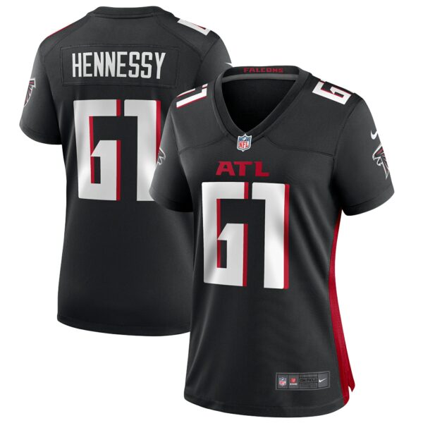 Women’s Atlanta Falcons Matt Hennessy Nike Black Game Jersey